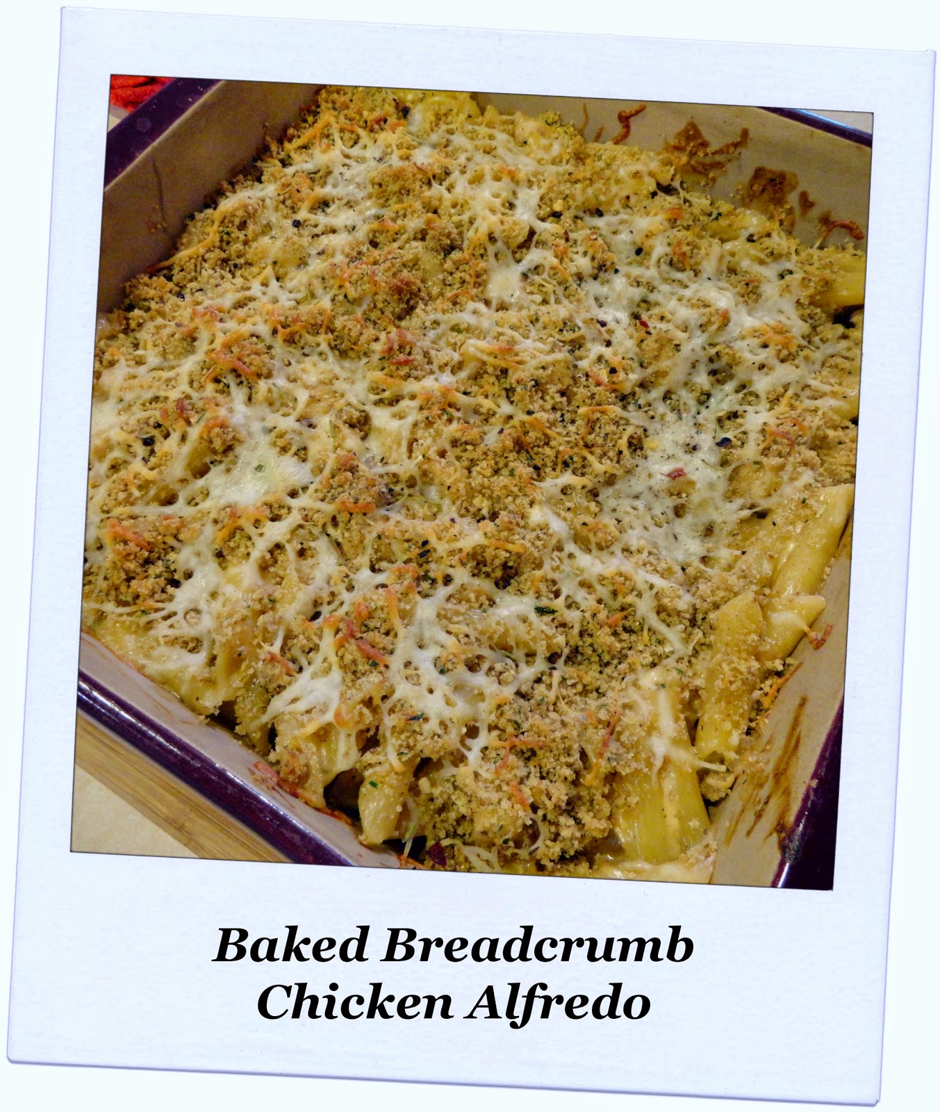 Perfectly Created Chaos! What's for Dinner Monday? Baked Breadcrumb