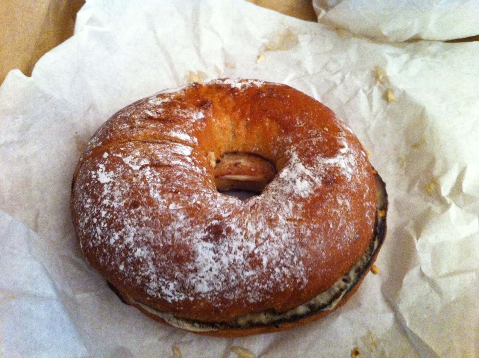 Sasaki Time Review of Izzy's Bagels