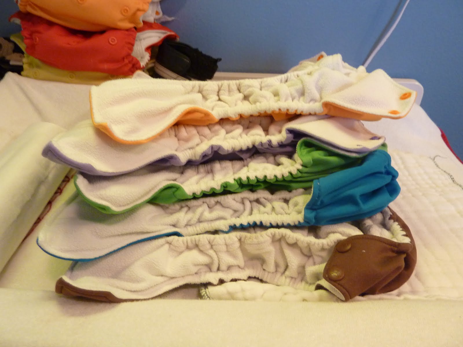 The Bower Family Happenings How to Use Disposable Diaper Liners