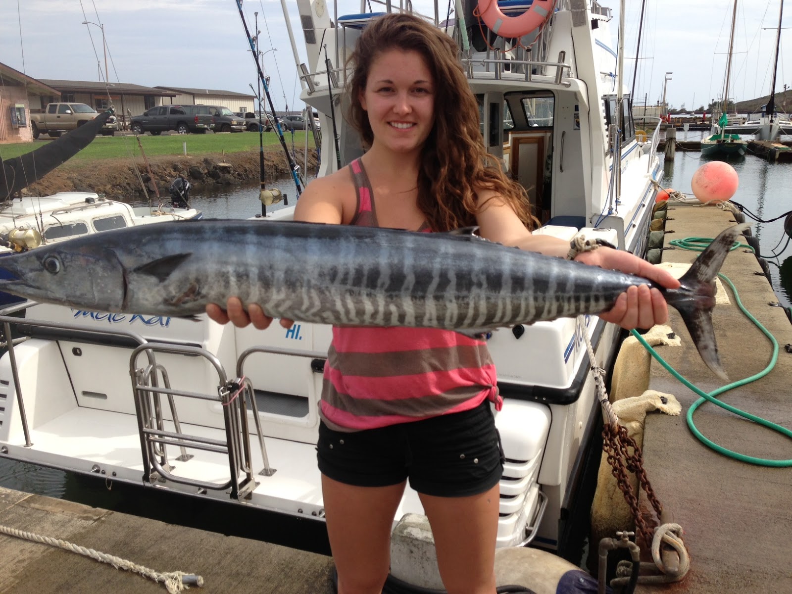 Clure Fishing Chaters Kauai Hawaii Dec 9th Wahoo fishing Hawaii