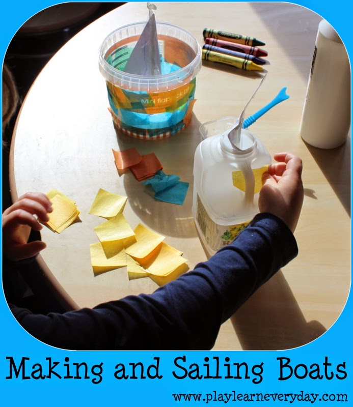 Making and Sailing Boats Play and Learn Every Day