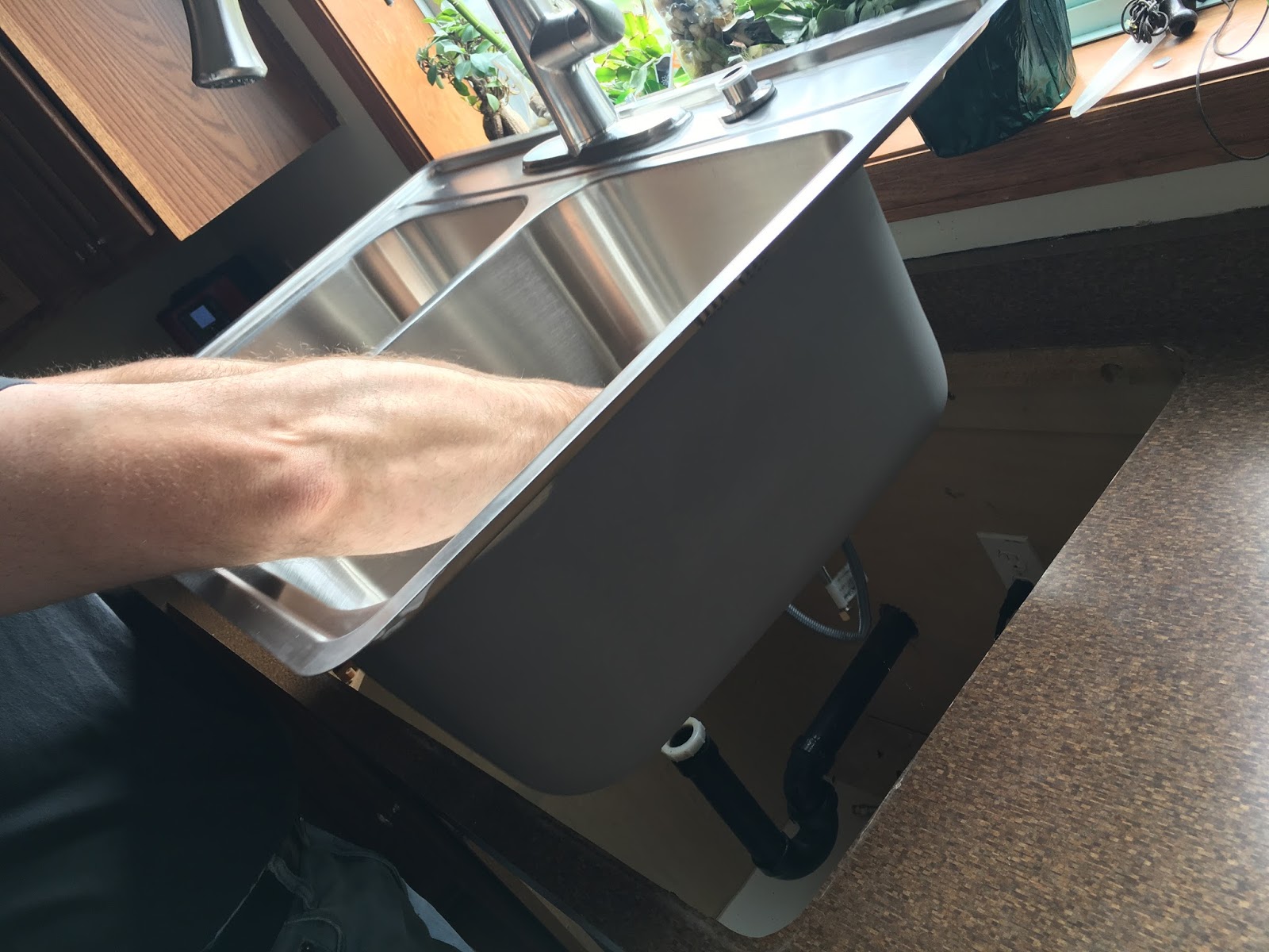 New Age Mama Home Repair Review Franke FastIn Sink with Quick