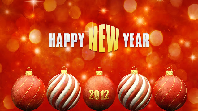 Happy New Year Wallpaper 2012