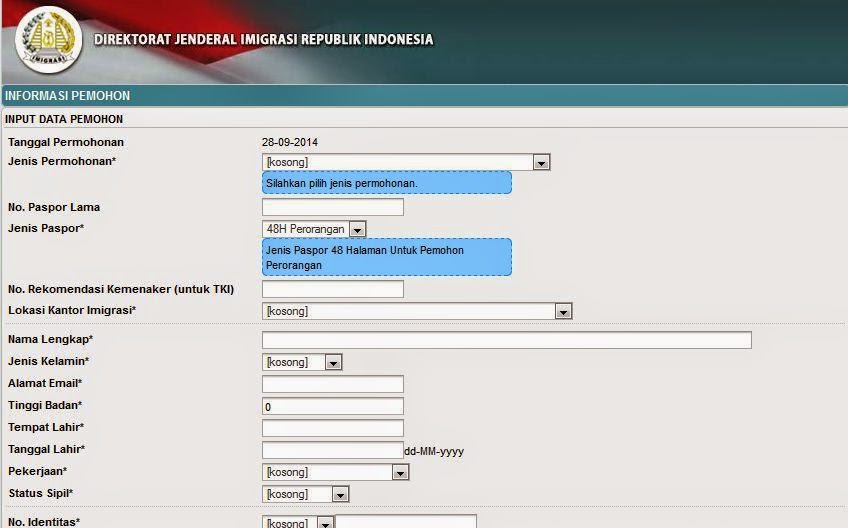 Membuat Paspor Online Imigrasi | cara membuat paspor online mudah murah dan cepat tanpa Membuat Paspor Online Imigrasi | cara membuat paspor online mudah murah dan cepat tanpa