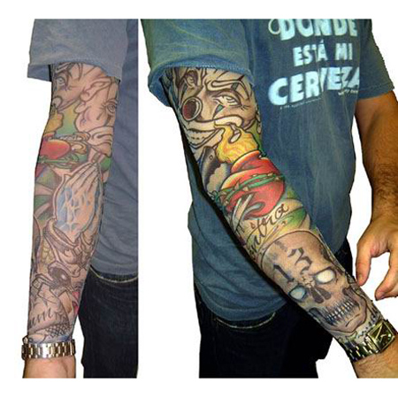 Tribal sleeve tattoos are designs that covers half or the whole arm