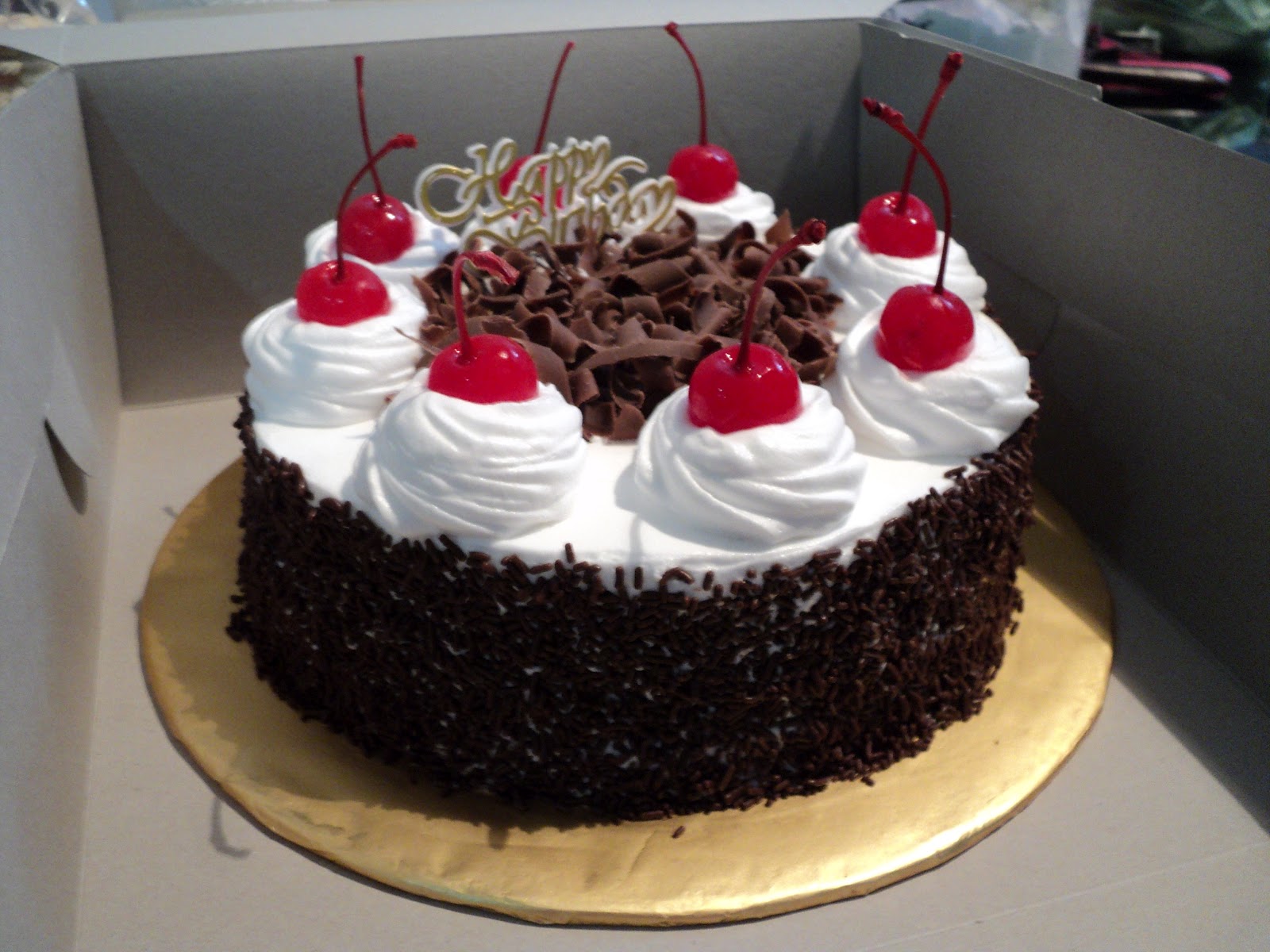 ~Sweet~: Black Forest Birthday Cake
