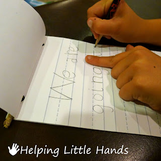 finger space template