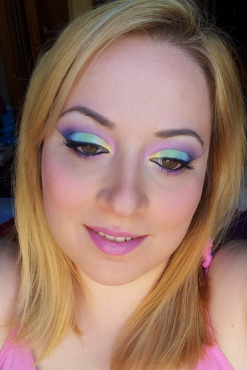 Rainbow Make up Trucco pastello