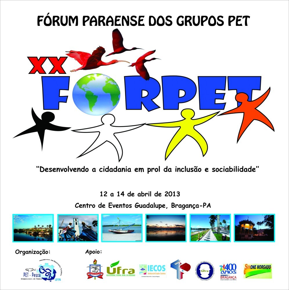Fórum Paraense dos Grupos PET  - XX FORPET