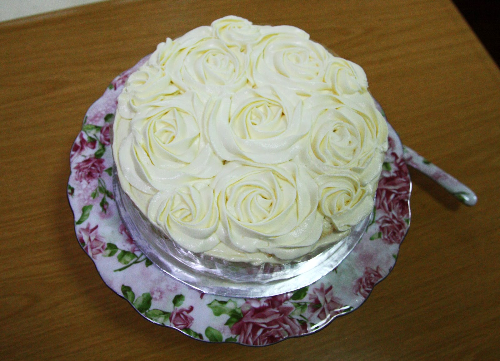 Rose Swirl Cake Sherbakes