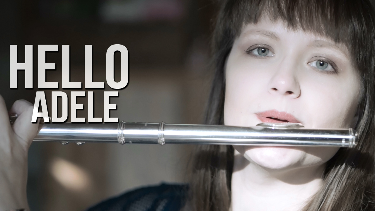 Flute Cafe Hello by Adele (Flute Sheet Music)