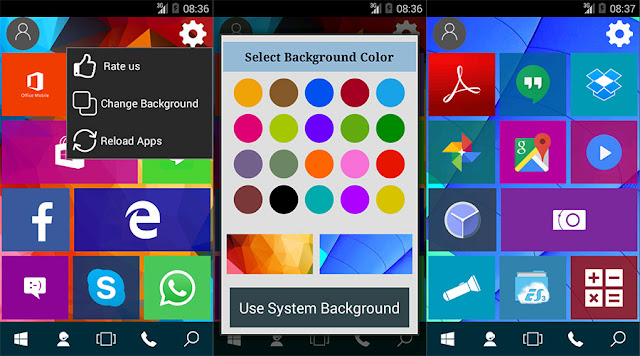 Win 10 Launcher Pro Screenshots