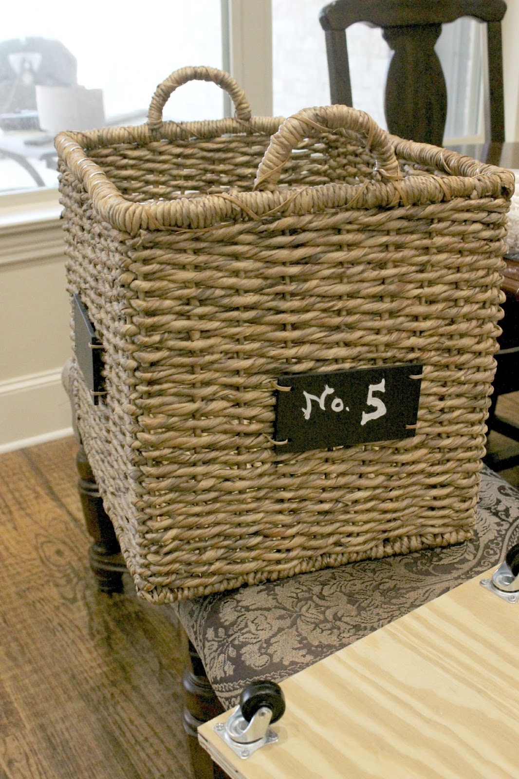 At Rivercrest Cottage Making The Baskets Roll