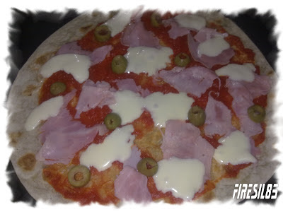 Piadina-pizza