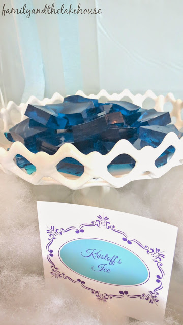 Frozen Themed Birthday Party - Food Ideas -Family and the Lake House