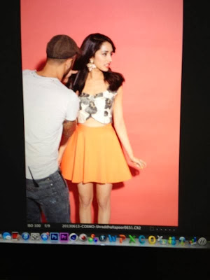 Unseen photos:Shraddha Kapoor on the sets of her Cosmopolitan covershoot