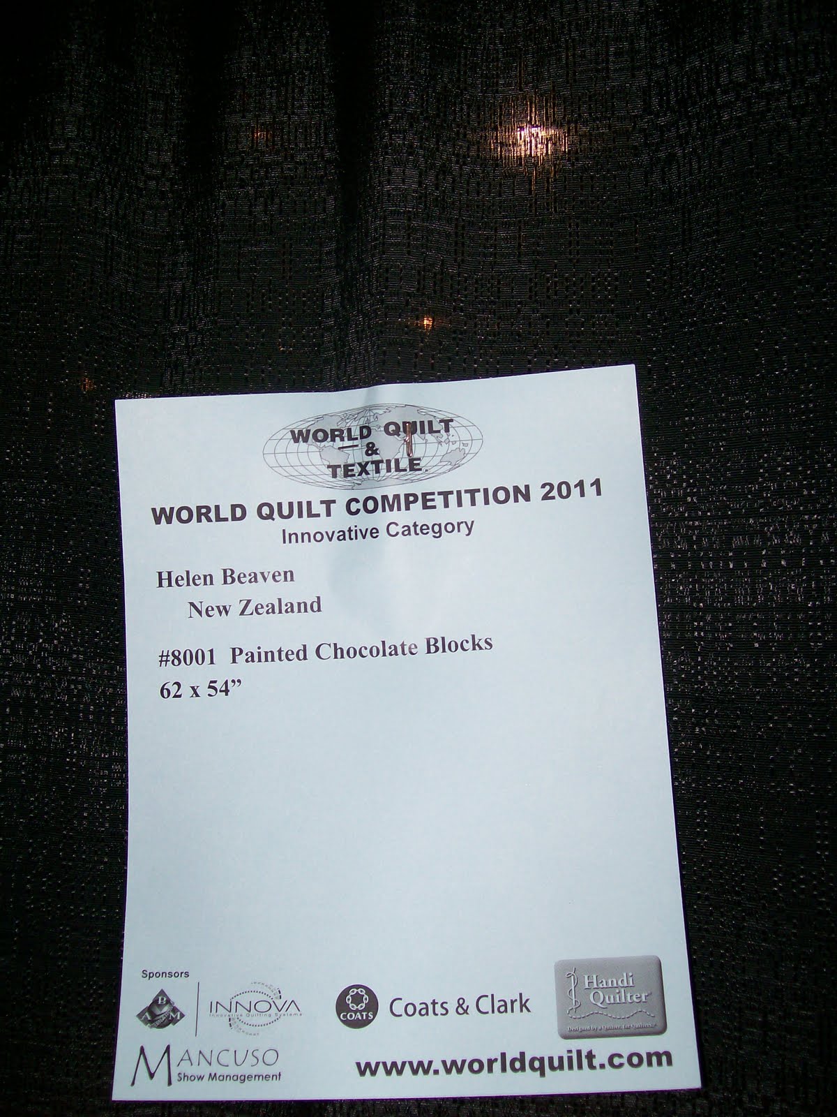 Color Me Quilty World Quilt Show New England IX (Part 2)