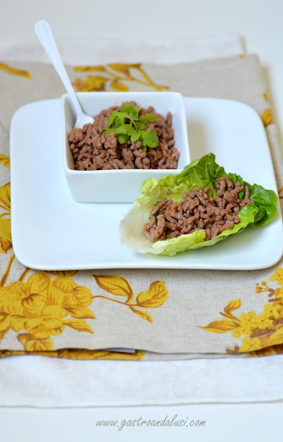 Rollitos con ternera