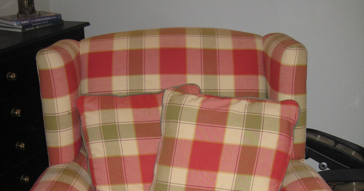 TDA decorating and design Reupholstered Arm Chair Reveal and Tutorial