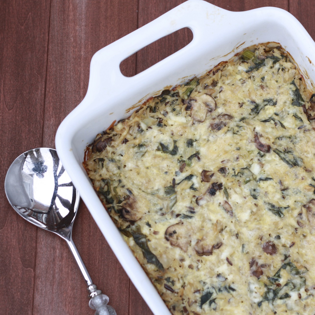 Mushroom and Wild Rice Casserole