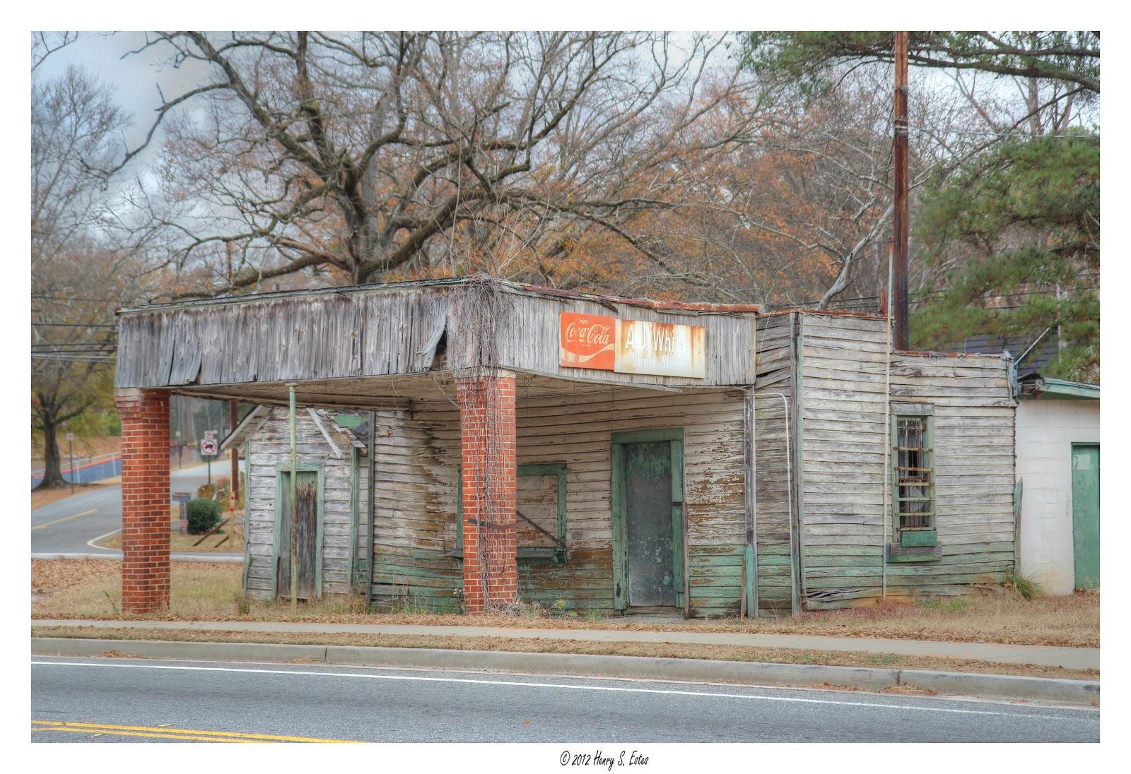 Henry S. Estes Photography A.J. White Service Station
