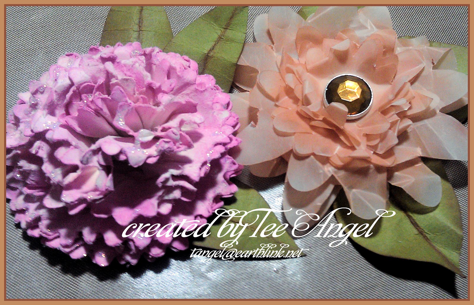 Cricut Flower Shoppe Flowers Two More! Video