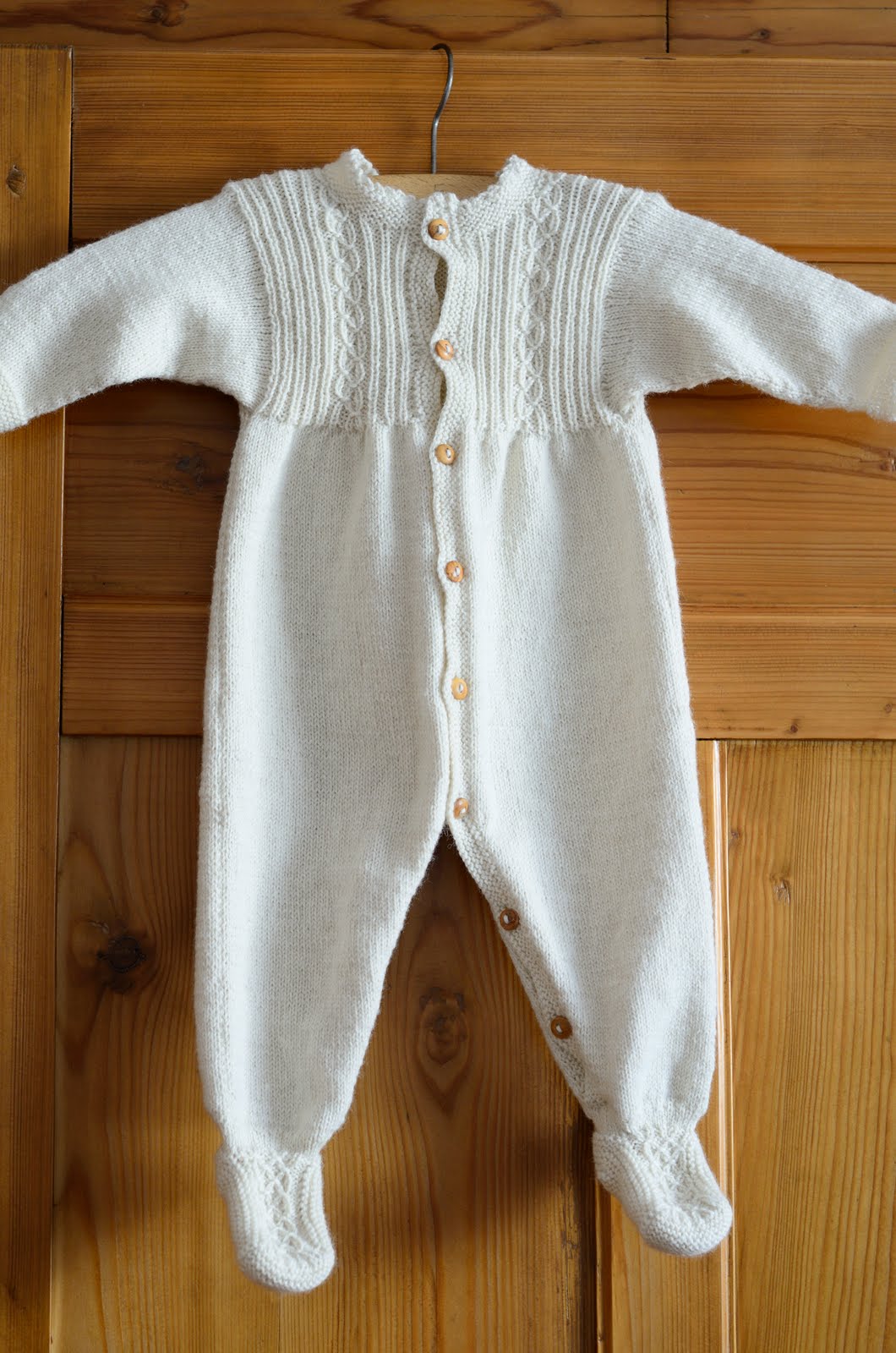 Wollgespinst: babyoverall