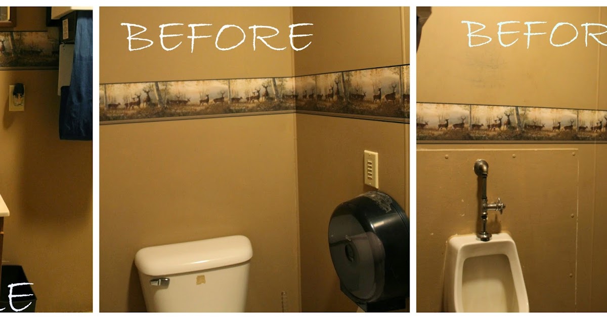 ReInvented Style Men's Bathroom Reveal