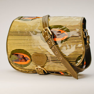 Ugo's Boutique African Print Satchel - iloveankara.blogspot.com