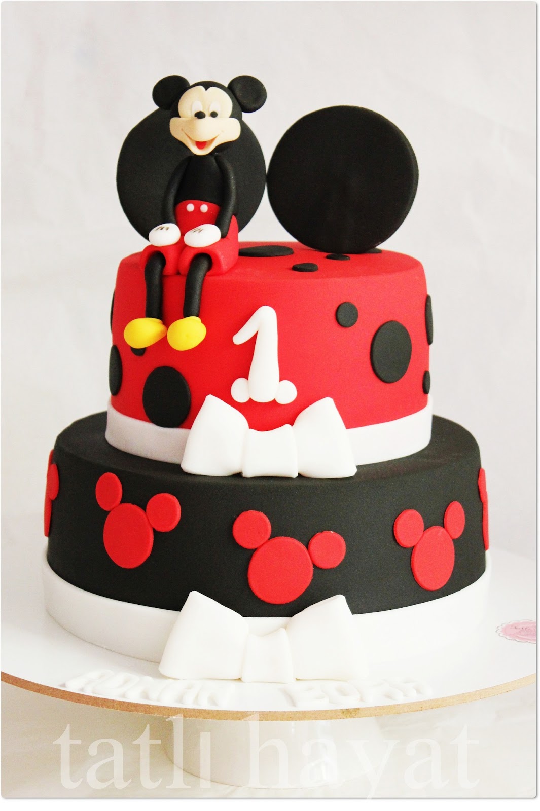 TATLI HAYAT PASTA TASARIM MICKEY MOUSE PASTA &amp; KURABİYELER