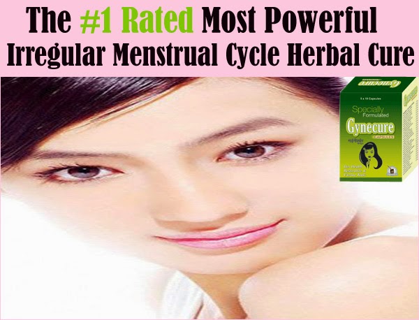 Irregular Menstruation Cycle Herbal Cure