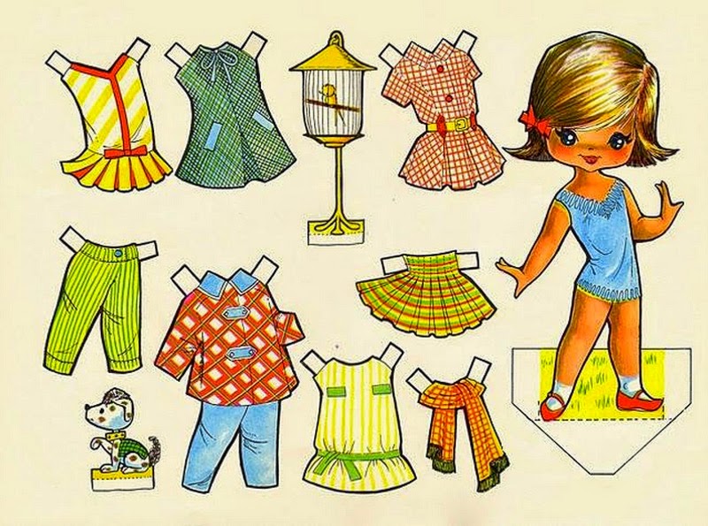 Muñecas recortables (imprimibles)  Paper dolls clothing, Paper doll house,  Paper dolls printable