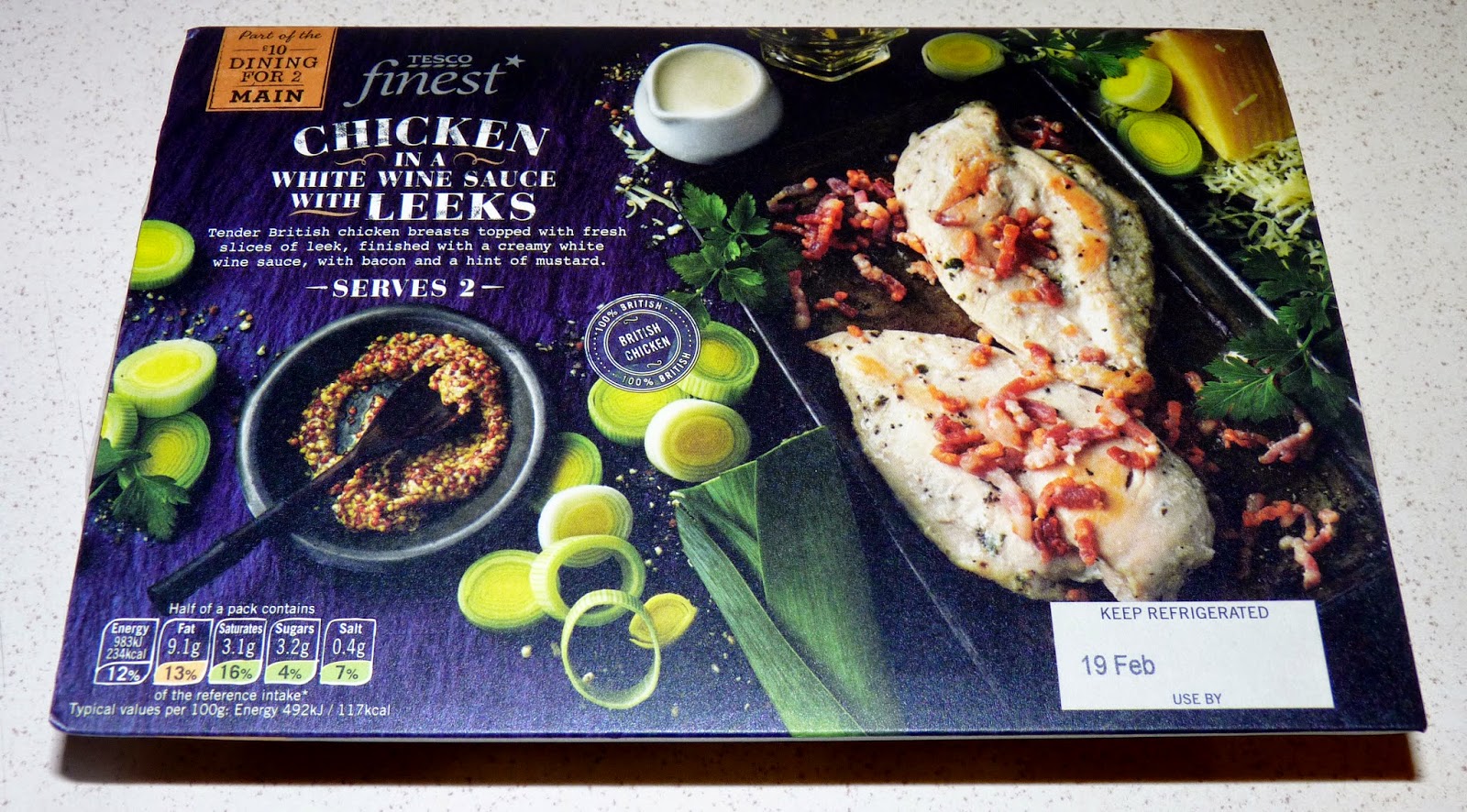 Live Love Laugh... Tesco Finest Two Dine For £10 Meal Deal...