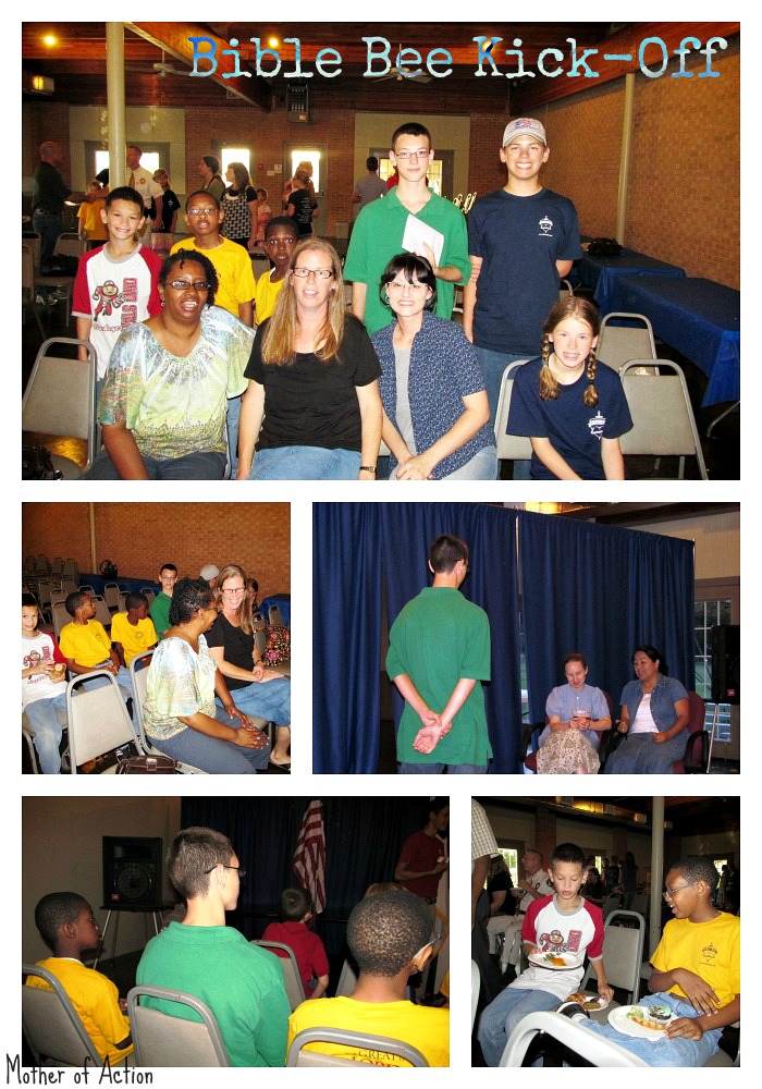 Bible Bee KickOff & Fellowship! A Mother of Action