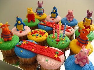 Backyardigans Birthday Cupcakes Backyardigans Birthday Cupcakes