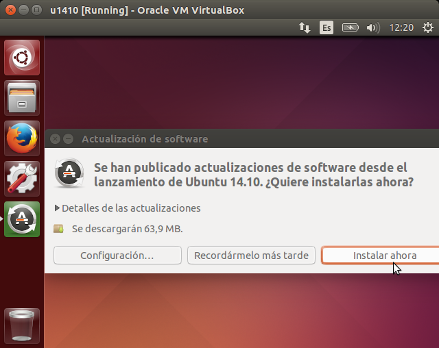 DriveMeca instalando Linux Ubuntu 14.10 Utopic Unicorn paso a paso