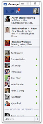 Facebook Messenger Desktop Client Main Friends List Windows