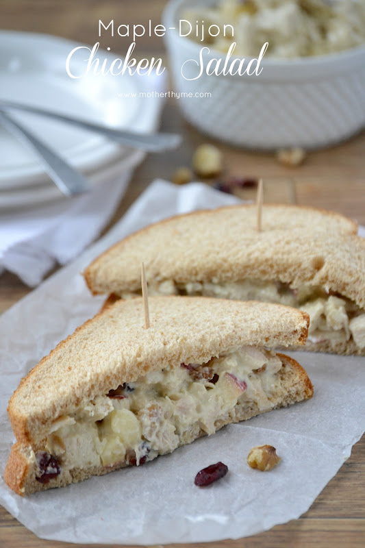 Maple Dijon Chicken Salad Mother Thyme