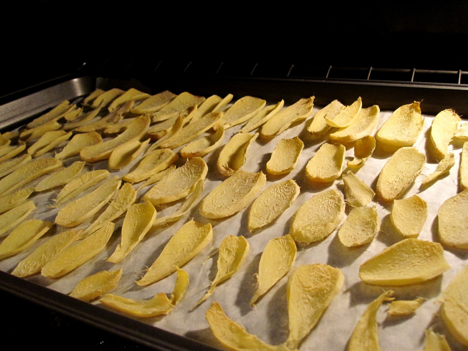 Uber Random DIY Dried Ginger