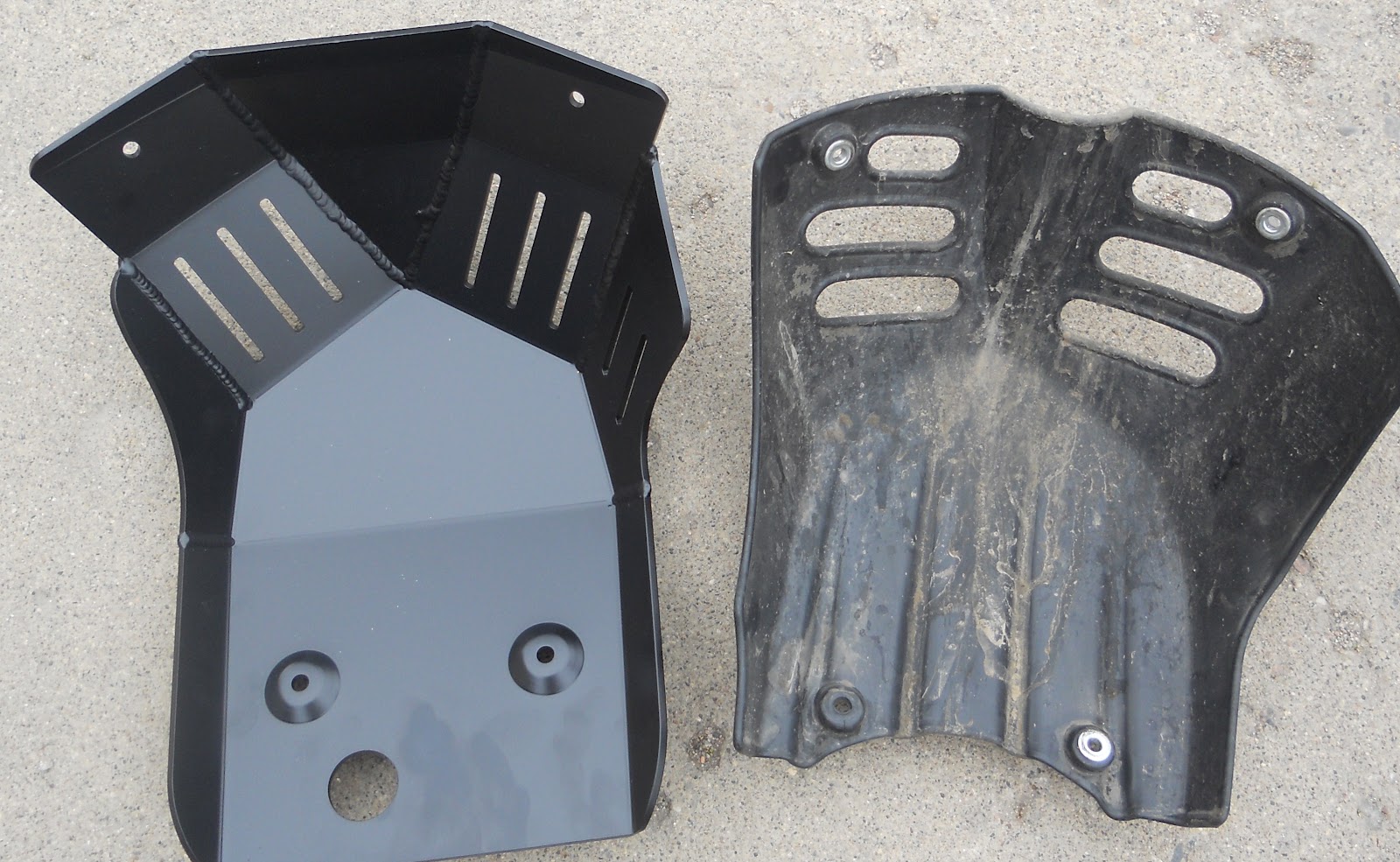 KLR650 Adventures The JNS Engineering KLR 650 Skid Plate