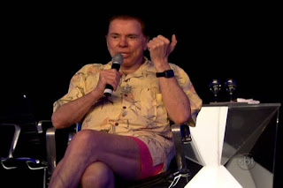 Silvio Santos Silvio Santos de Bermuda e Camiseta Florida