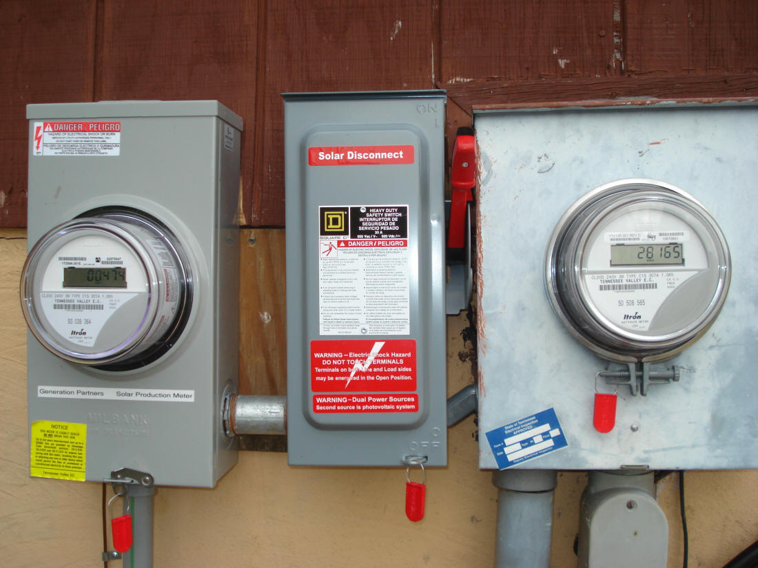 Build-It-Solar Blog: Doug's New 4.6 KW Grid-Tie PV Array diagram meter amp wiring solar digital 