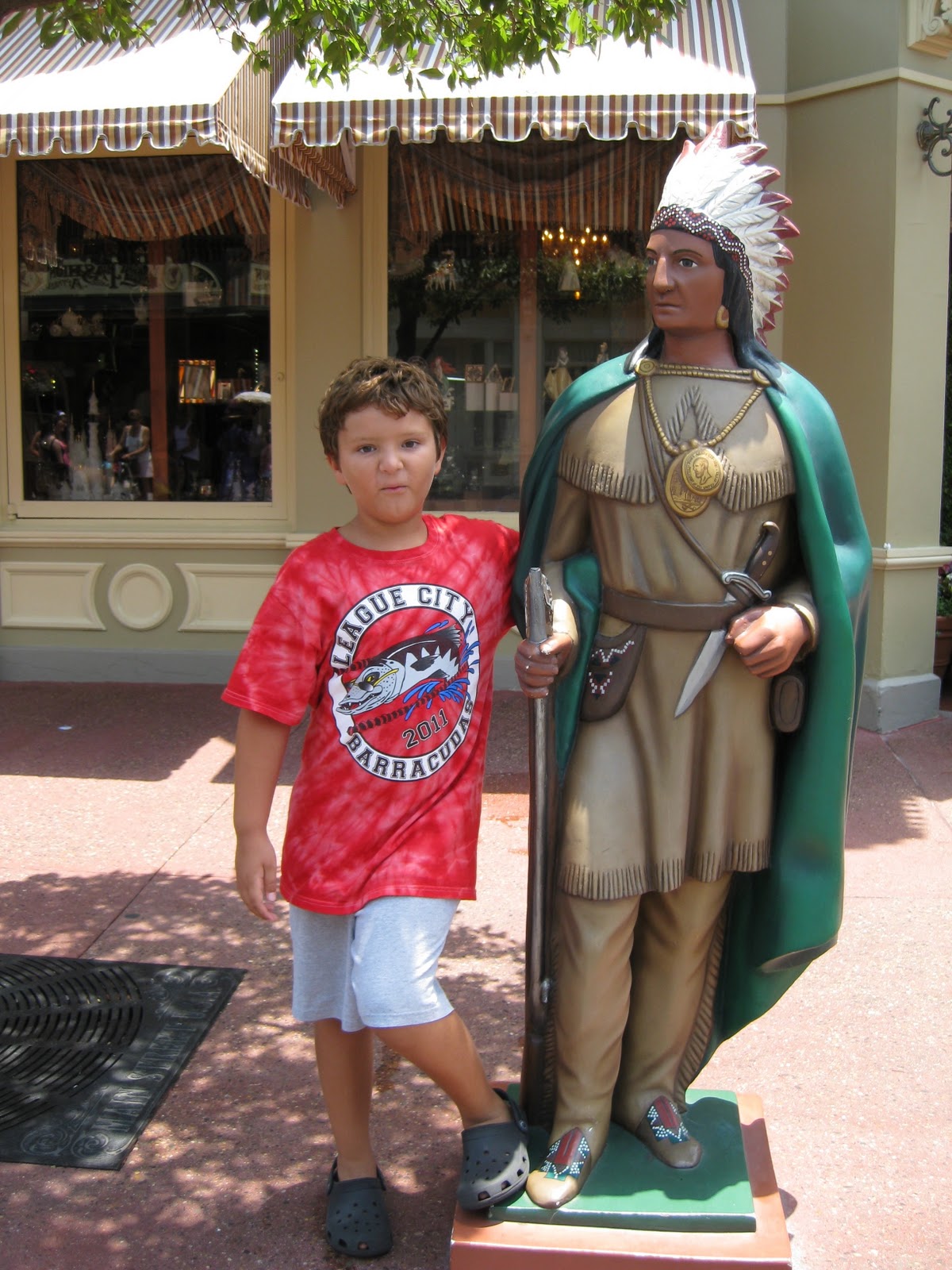 The Magical Mouse Pad Cigar Store Indian