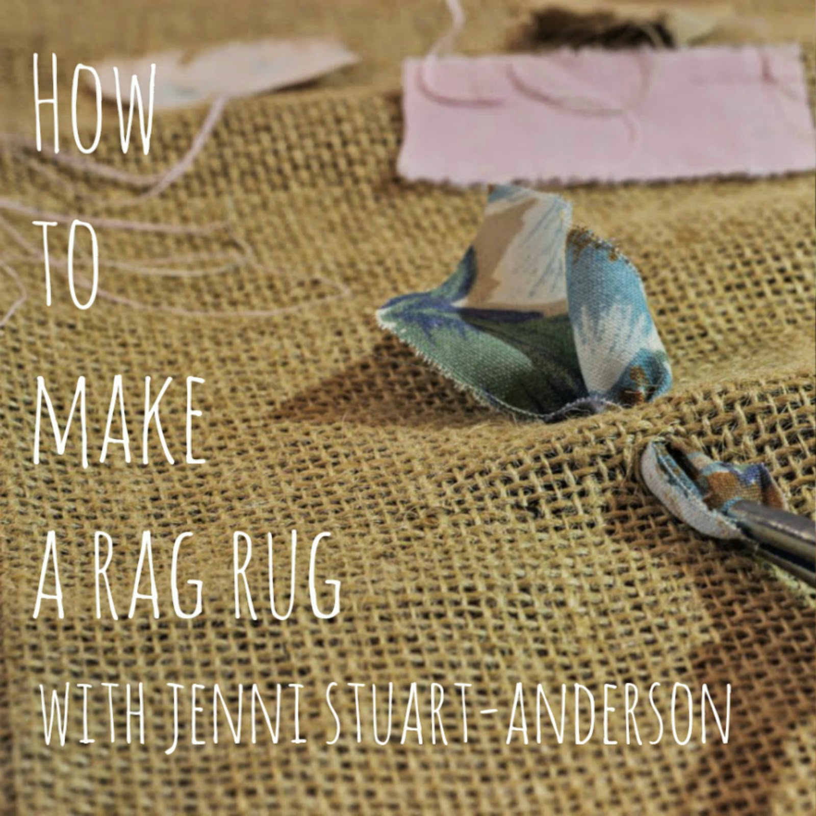 How to make a rag rug