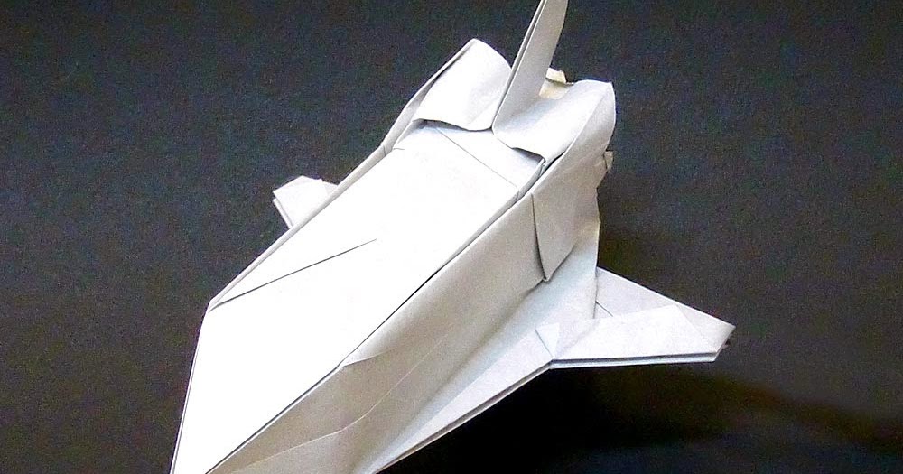 Craft Ideas And Art Projects: Origami Spaceship Craft Ideas And Art Projects: Origami Spaceship