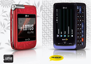 LG Rumor Touch and LG Lotus Elite announced