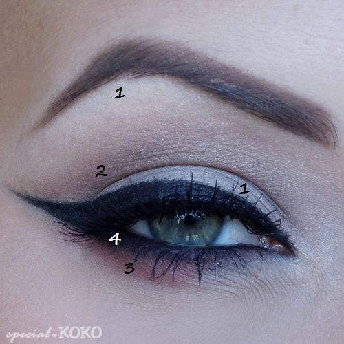 Timeless beauty Winged eyeliner & red lips Special Koko