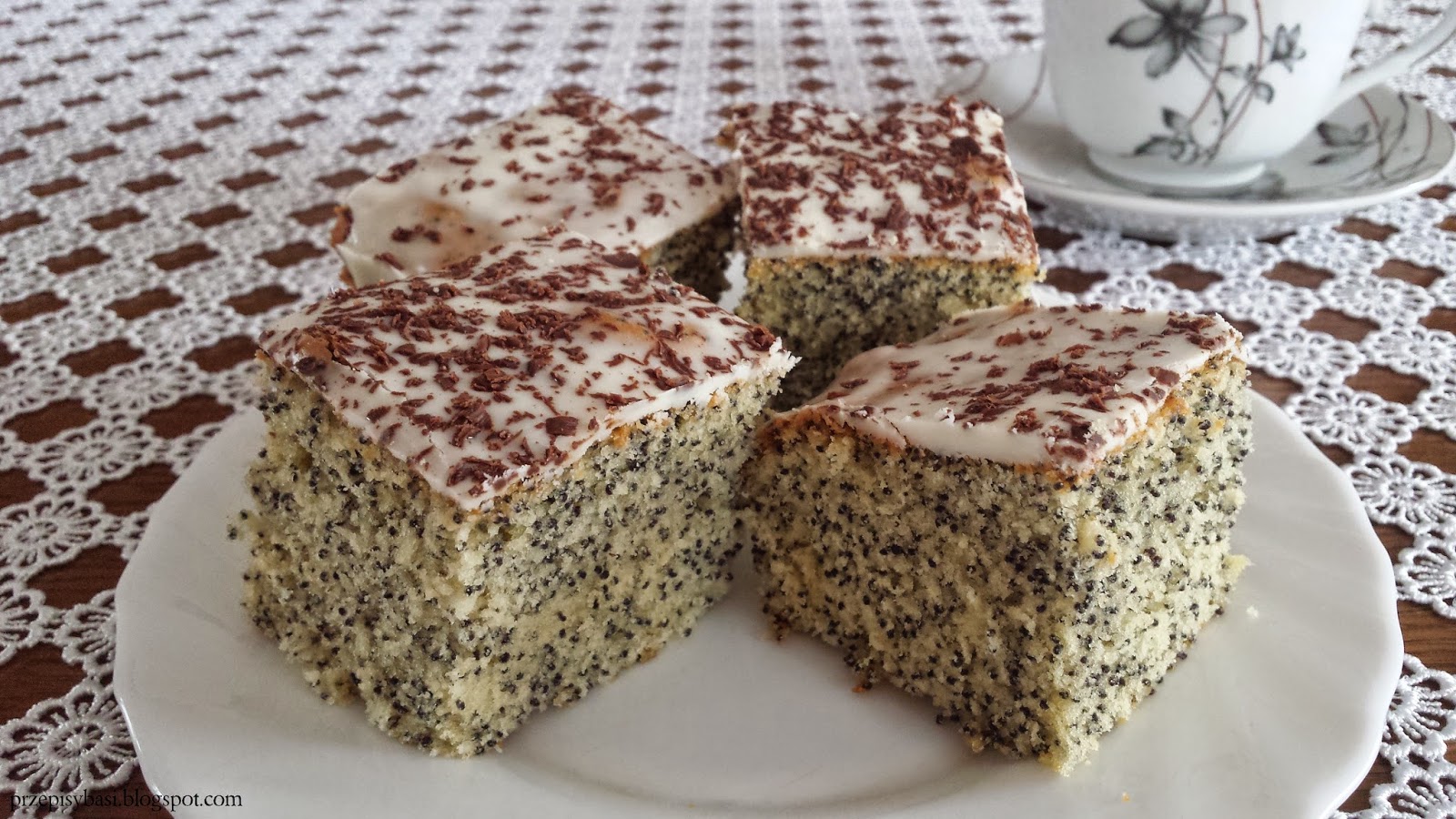 Przepisy Basi Ciasto ucierane z makiem