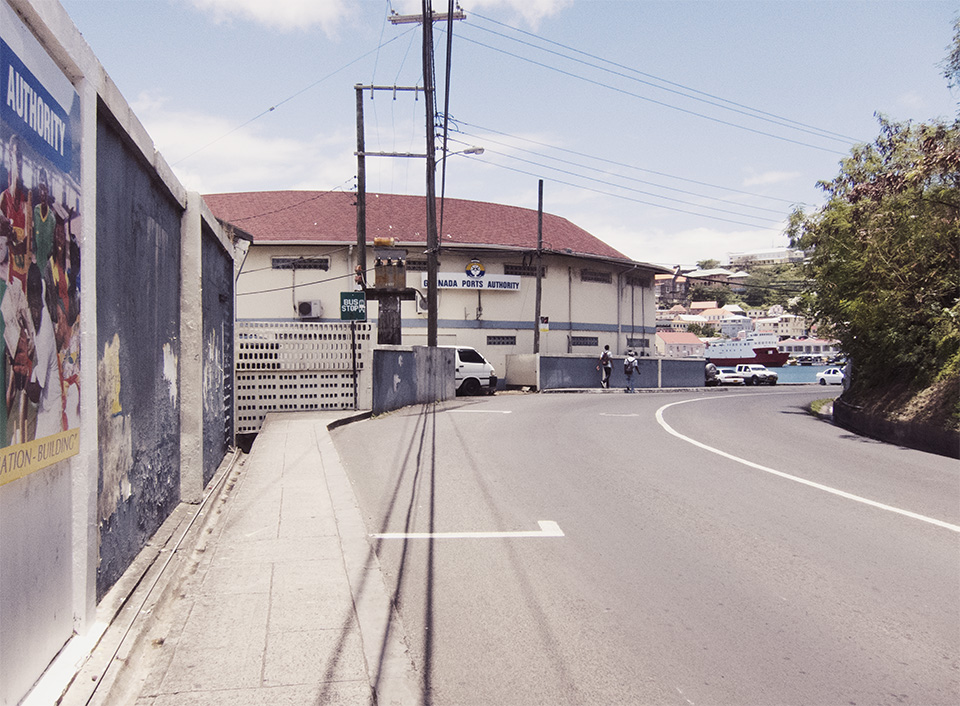 hello grenada, see you later america Mail Information Grenada, West