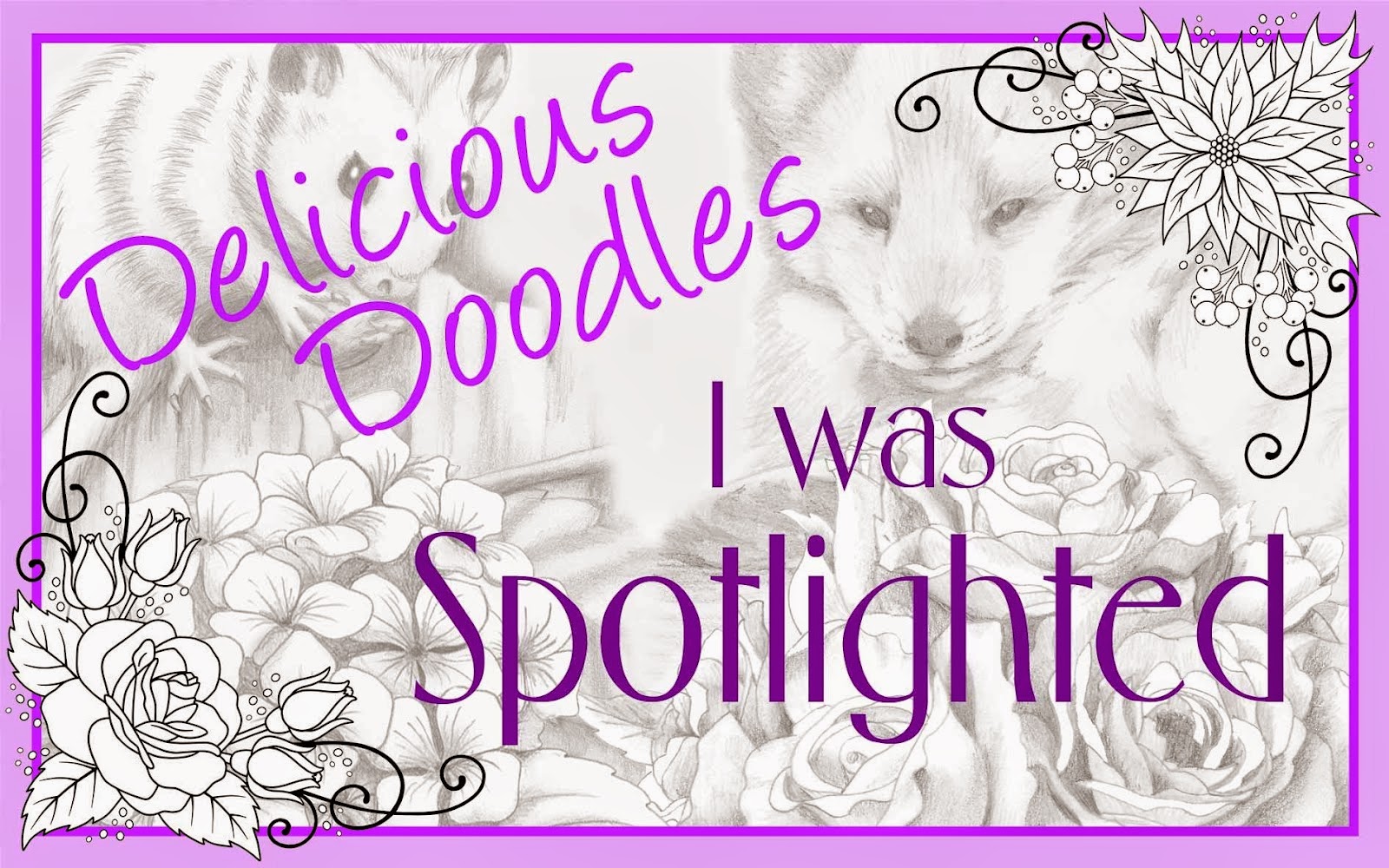 Spotlighted at Delicious Doodles!